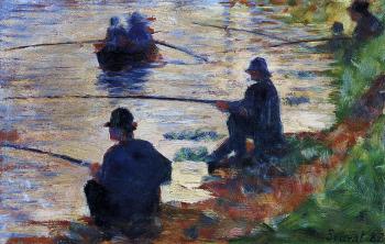 Georges Seurat : Fishermen